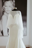 Chiffon Wedding Cape