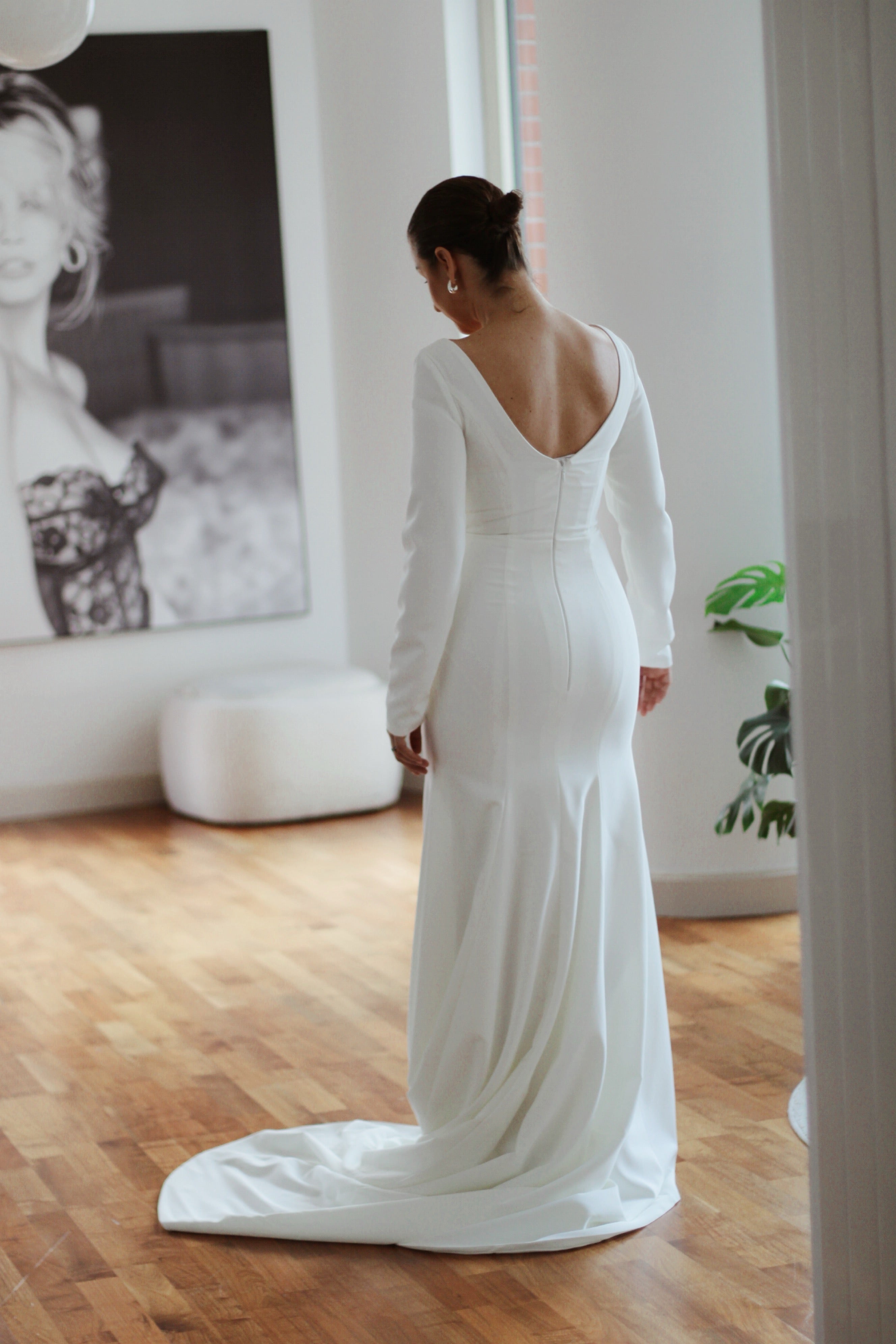Melody Long Sleeve Wedding Dress - Velo Bianco