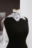 Delicate Lace Bridal Scarf