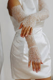 Scallop Edge Bridal Sleeves