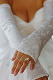 Luxury Jacquard Satin Wedding Sleeves
