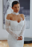 Luxury Detachable Lace Wedding Sleeves with Sequins