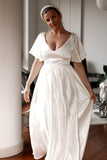 Daphne Satin Wedding Dress