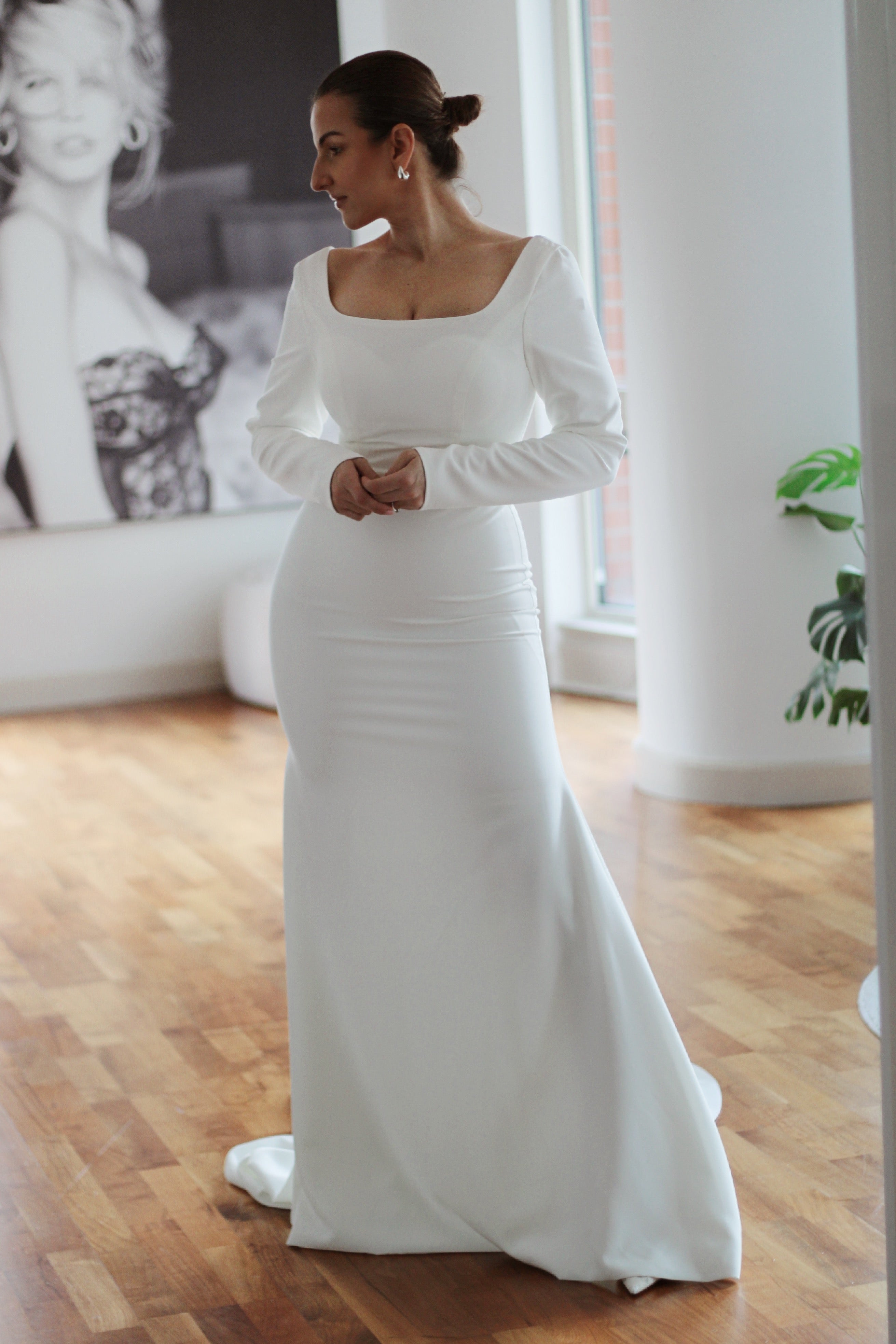 fit and flare wedding dress