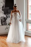 Bridal Overskirt - Velo Bianco