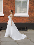 Margot Square Corset Wedding Dress - Velo Bianco