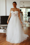 Custom Summer Bridal Gown