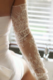 Charlotte Detachable Lace Sleeves - Velo Bianco
