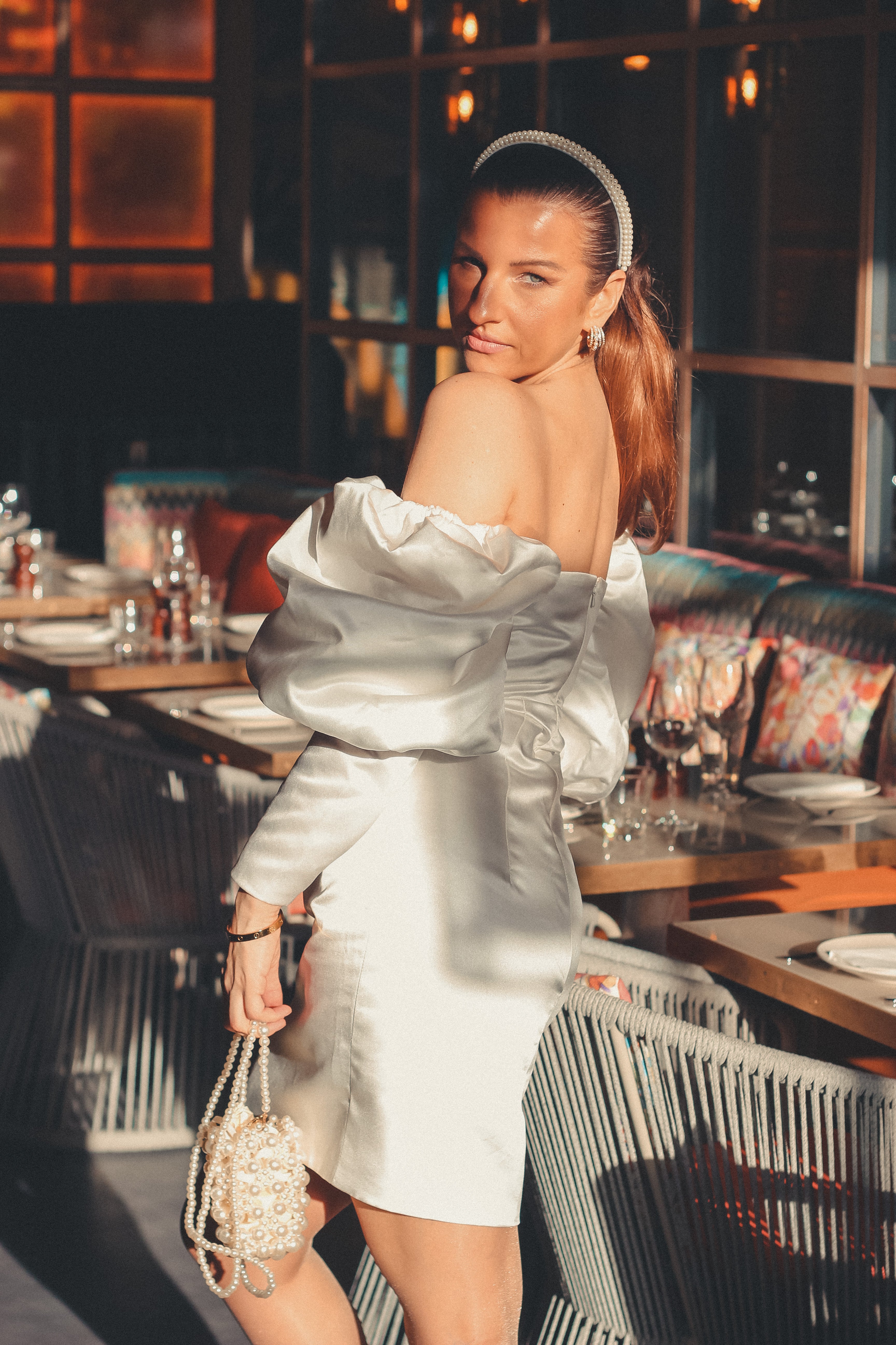 Try At Home - Mini Puff Sleeve Dress