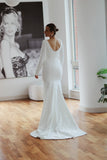 fishtail wedding dress