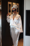 White Bridal Pyjamas Set - Velo Bianco