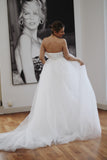 Detachable Bridal Tulle Overskirt - Velo Bianco