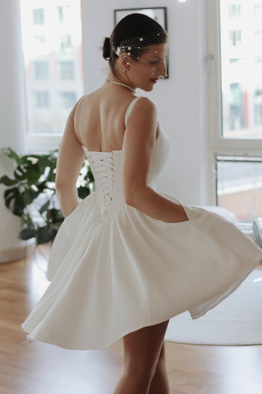 Try At Home - Hope Mini Basque Waist Bridal Gown
