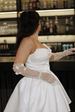 Try at Home - Lola Mini Satin Wedding Dress
