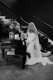 French Lace Frilly Bridal Sleeves