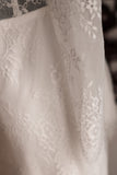 Evelyn Lace Mini Bridal Dress