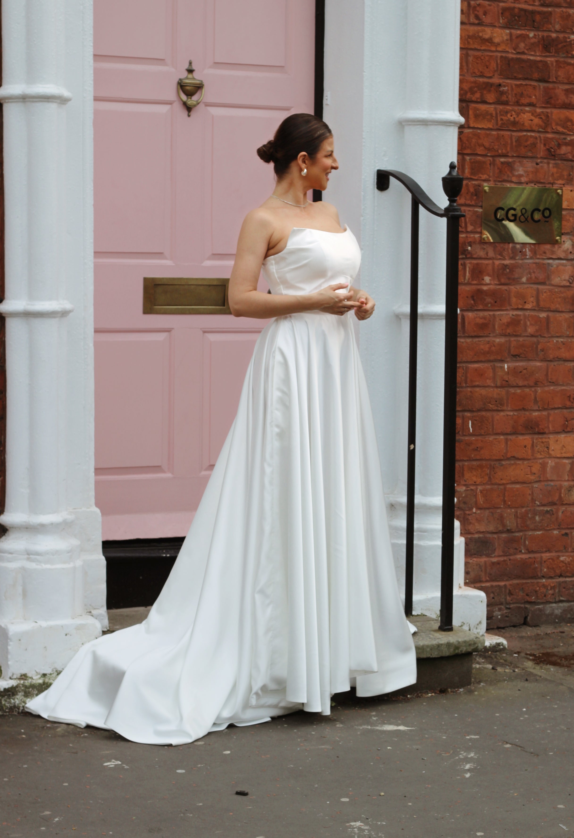 Margot Square Corset Wedding Dress - Velo Bianco