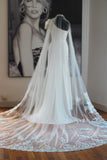 Chantilly Lace Cathedral Wedding Veil
