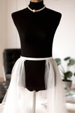 Bridal overskirt