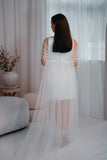 Bridal Tulle Cape