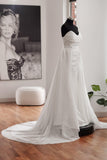 Deatchable Bridal Chiffon Overskirt - Velo Bianco