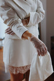 French Short Lace Gloves