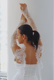 Chantilly Lace Bridal Scarf