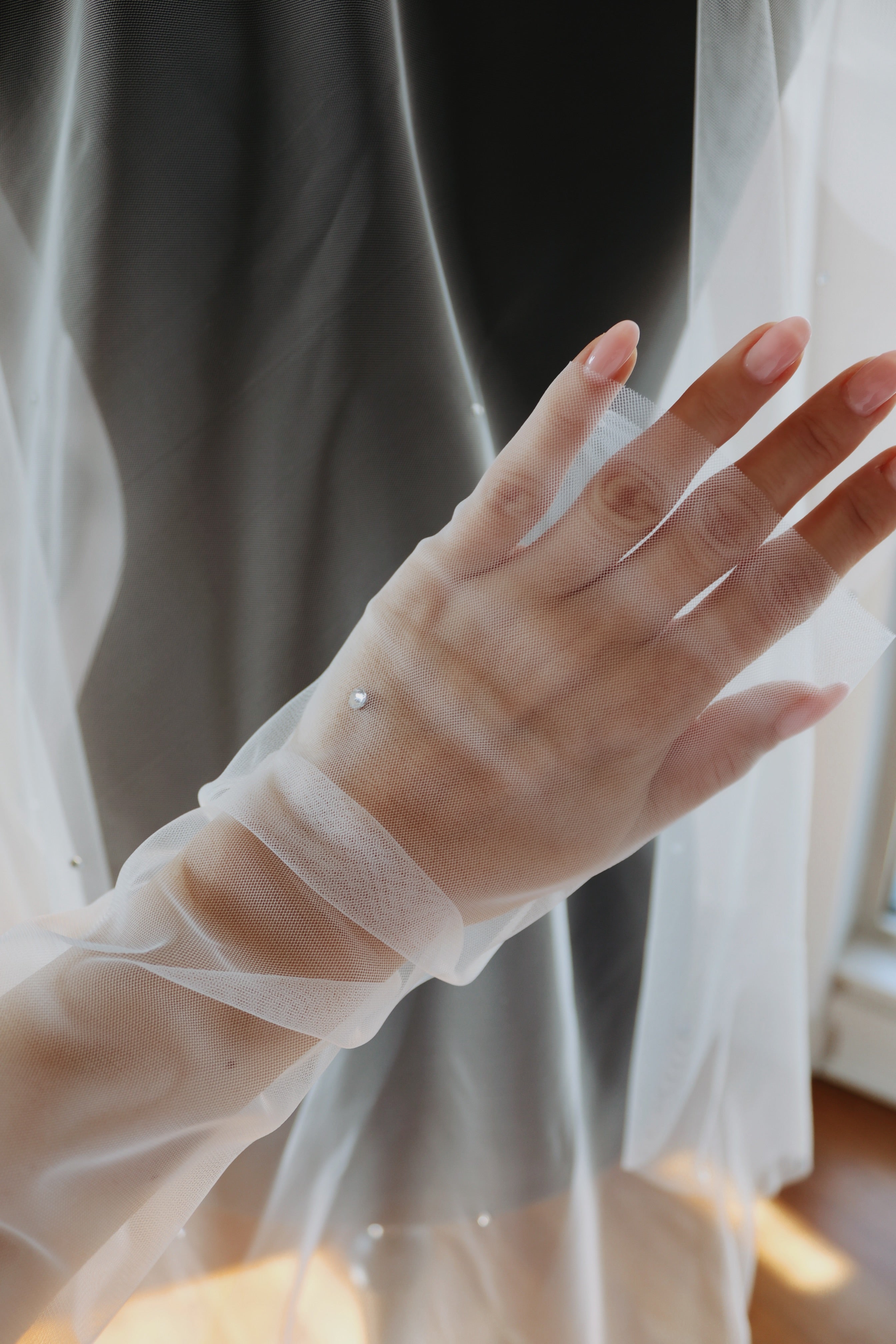 Crystal Wedding Veil