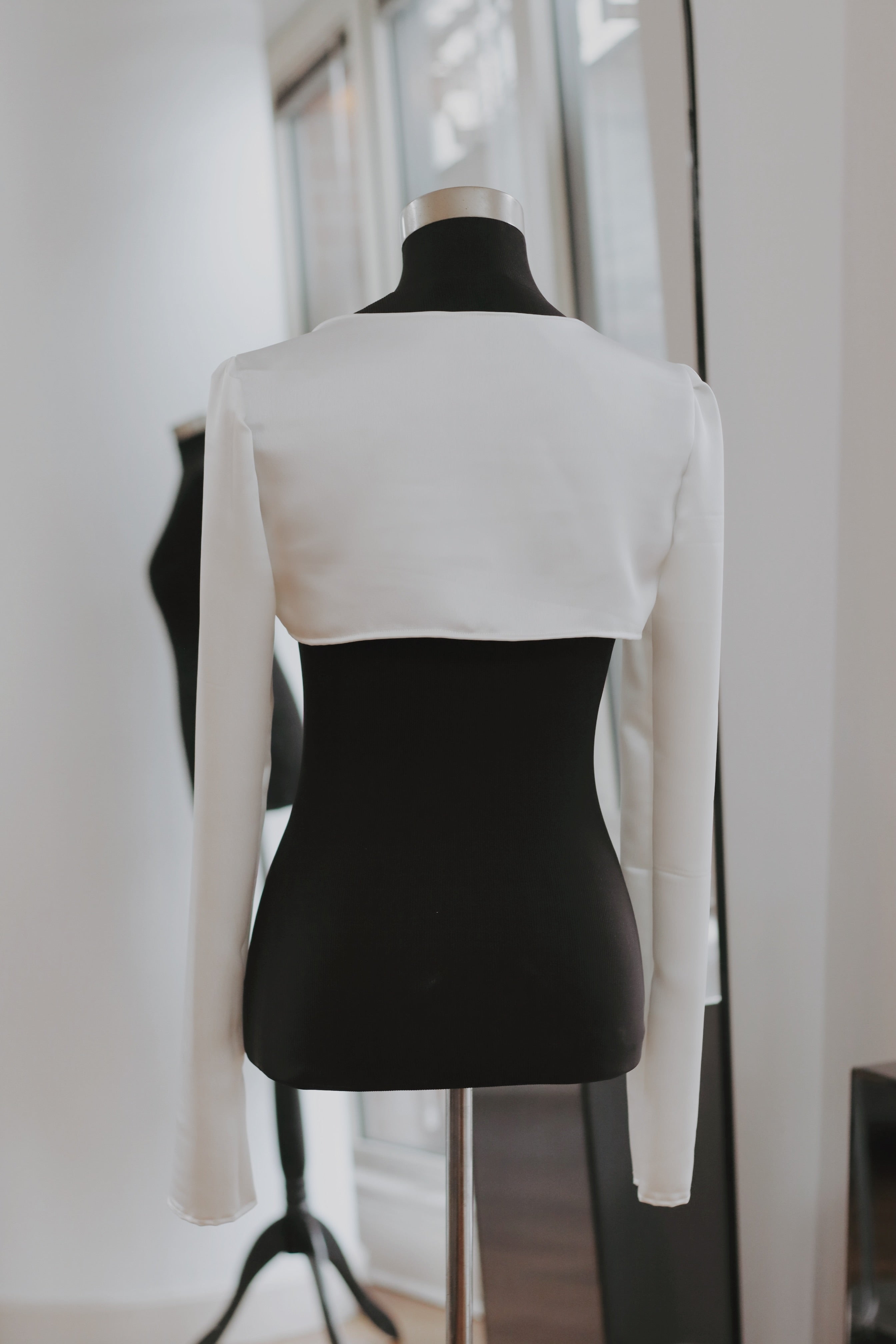 Bridal Satin Bolero Jacket
