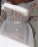Luxury Bridal Mikado Overskirt