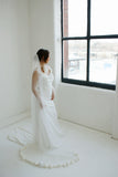 Luxury Handmade Rose Wedding Veil - Velo Bianco