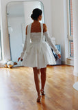 Luxury Jacquard Satin Wedding Sleeves