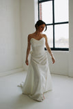 Rose Crepe Bridal Gown - Velo Bianco
