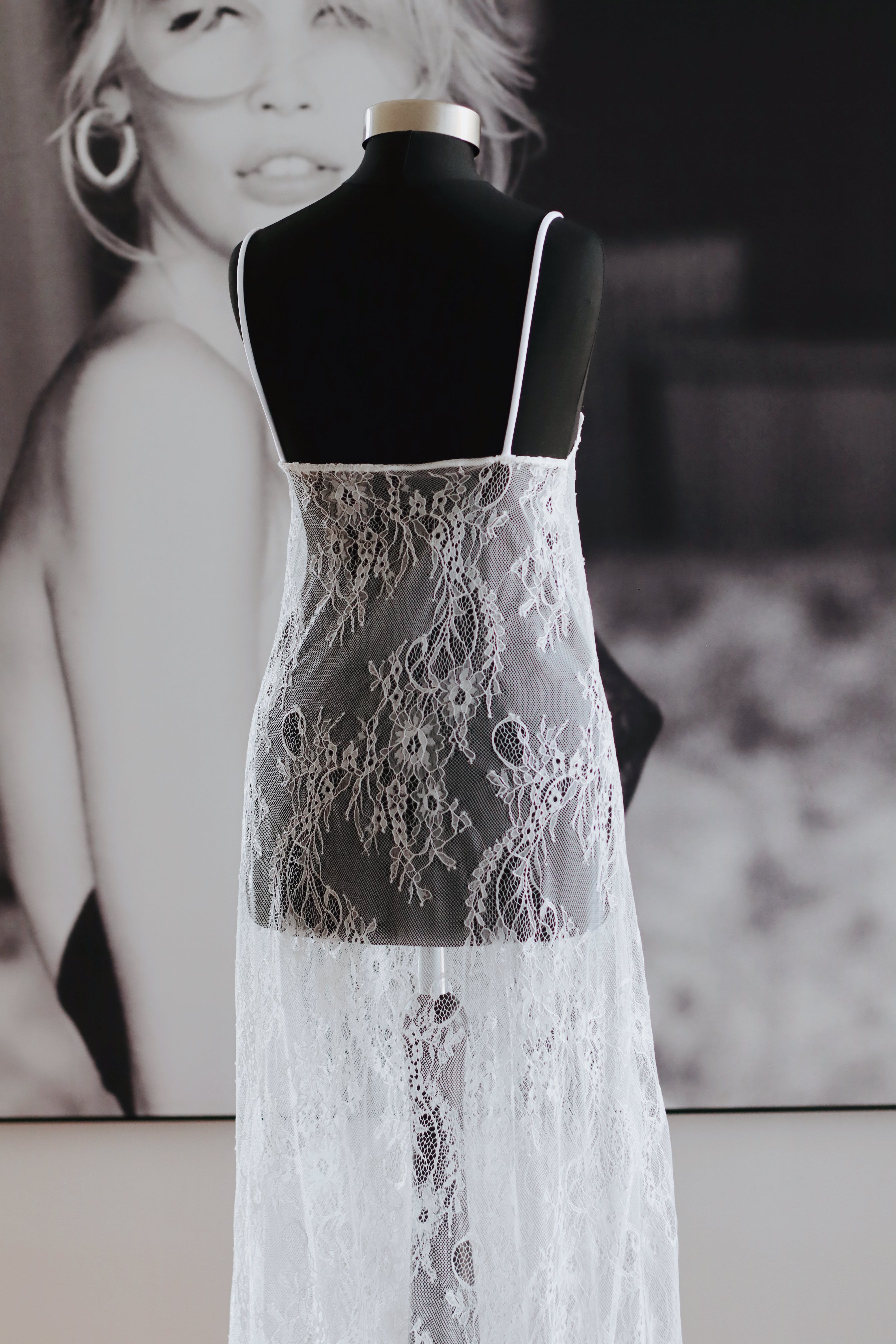 Lace Slip Maxi Dress