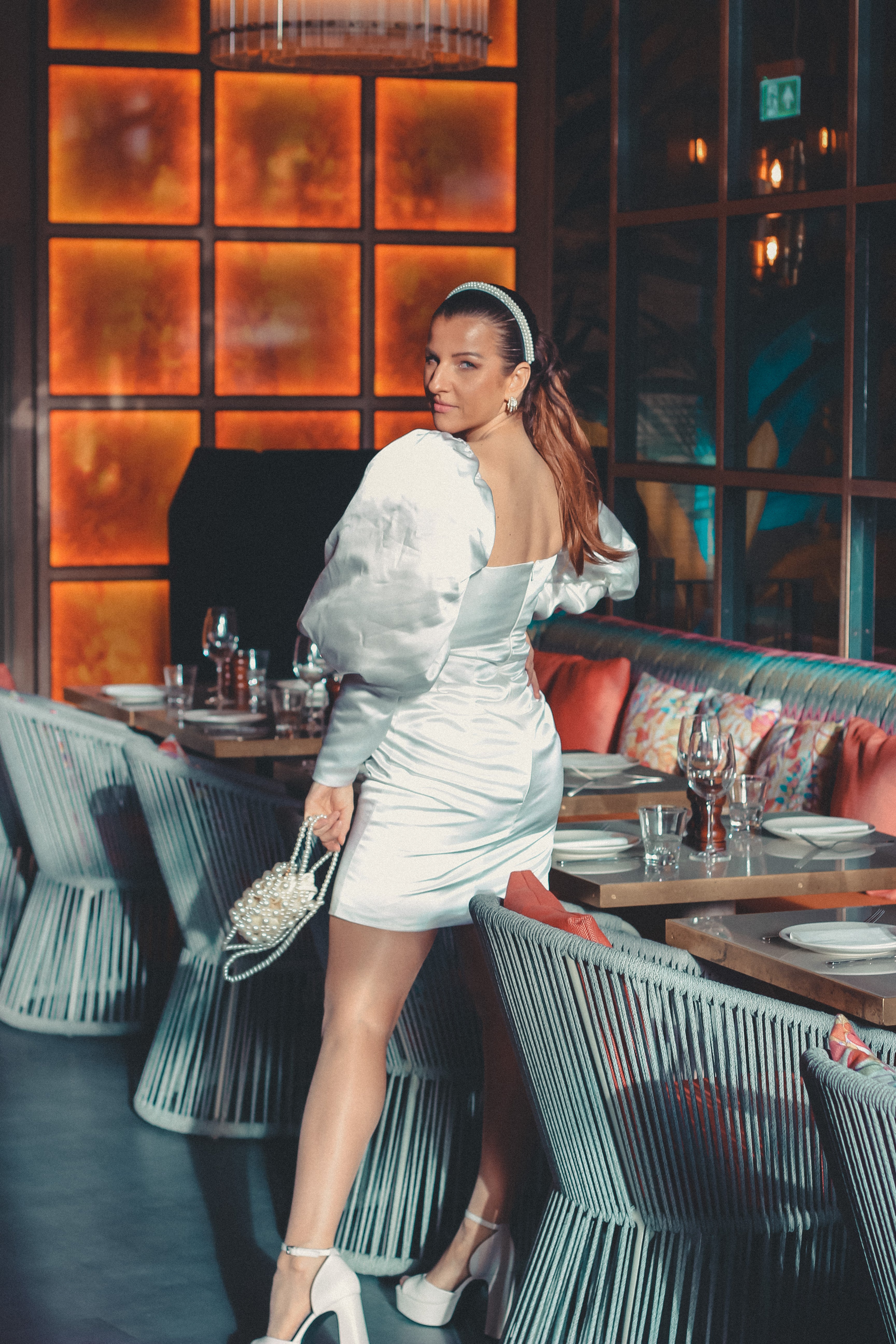 Try At Home - Mini Puff Sleeve Dress