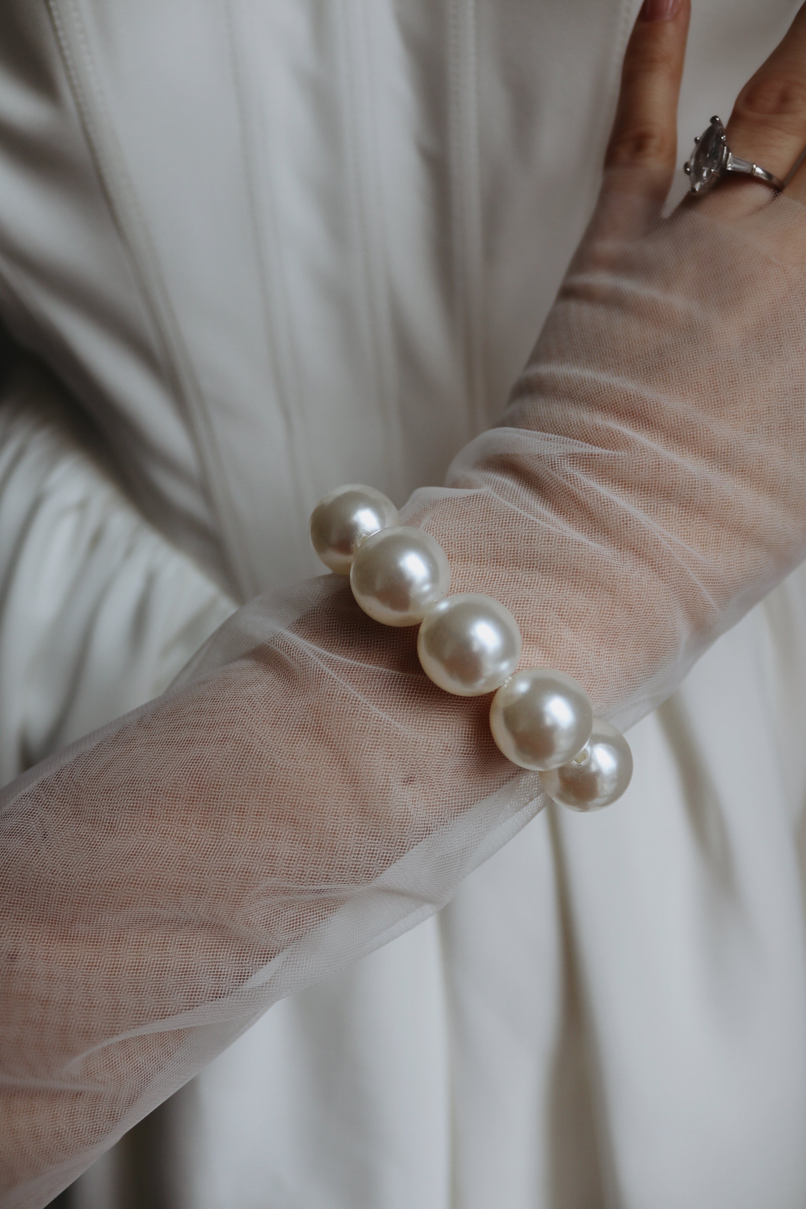Pearl Bracelet Wedding Sleeves