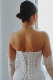 Basque Waist Bridal Corset
