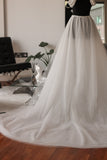 Extra Layered Tulle Overskirt - Velo Bianco