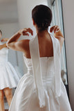 Luxury Satin Wedding Scarf