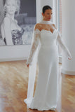 May ~ Elegant Lace Detail Wedding Dress