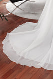 Deatchable Bridal Chiffon Overskirt - Velo Bianco