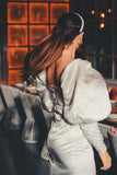 Try At Home - Mini Puff Sleeve Dress