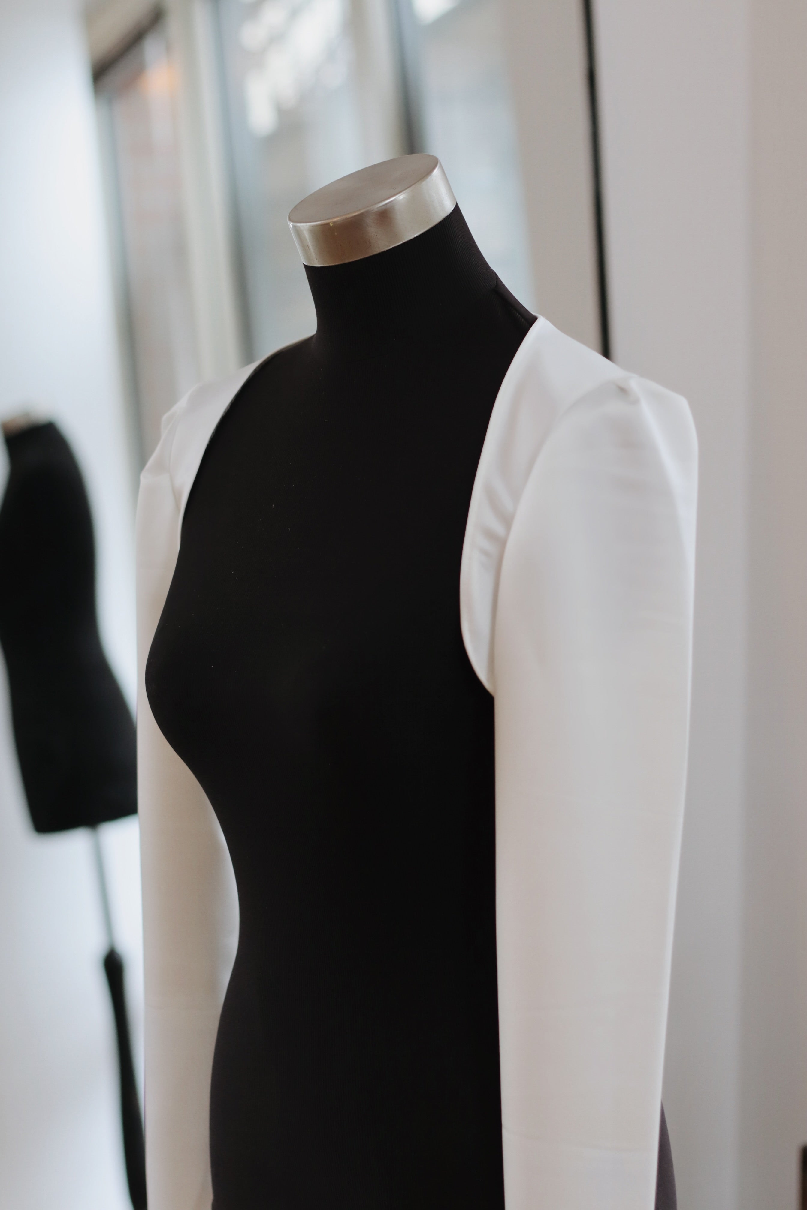 Bridal Satin Bolero Jacket