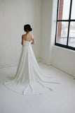 Rose Crepe Bridal Gown - Velo Bianco