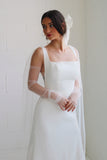 Perla Crepe Bridal Gown - Velo Bianco