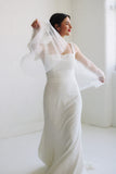 Perla Crepe Bridal Gown - Velo Bianco