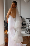 Waltz Ruffled Wedding Veil - Velo Bianco