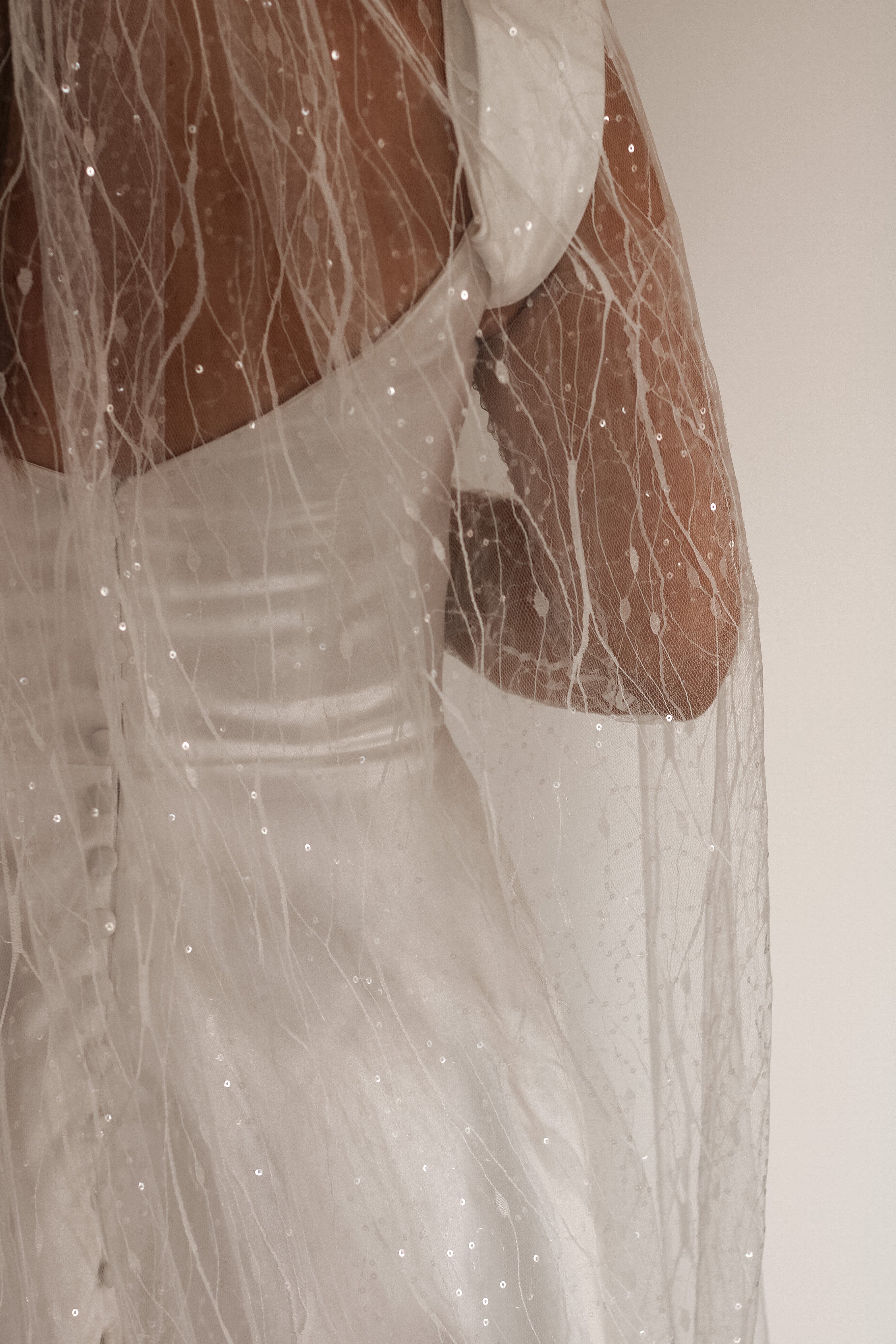 Luxury Chapel Wedding Veil - Velo Bianco