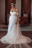 Sofia - Luxury Boho Bridal Gown - Velo Bianco