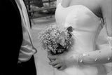 Fingerless Pearl Bridal Gloves - Velo Bianco